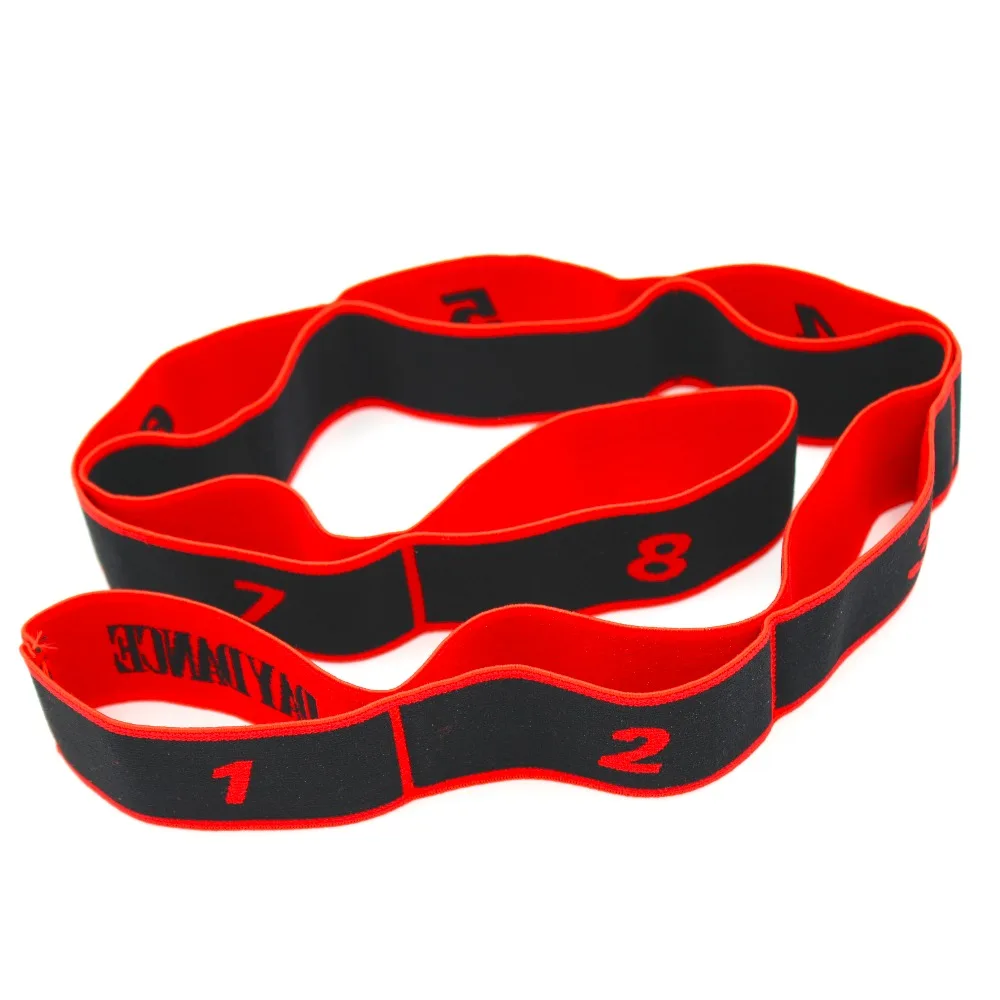 Gymnastics Adult Latin Training Bands Pilates Yoga Stretch Resistance Bands Fitness Elastic Band Crossfit dance training workout