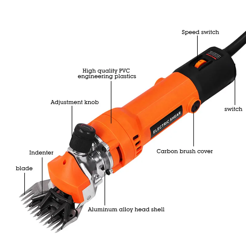  Electric Sheep Shears Clipper Shearing Grooming Machin for Goat Llama Horse MYDING