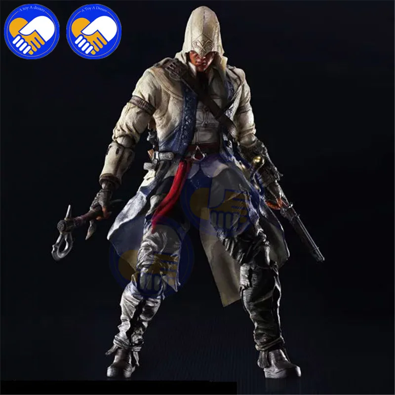 Assassin-s-Creed-Action-Figure-Playarts-Kai-Connor-Kenway-Collection-Model-Toys-PVC-275mm-Assassin-Creed (4)