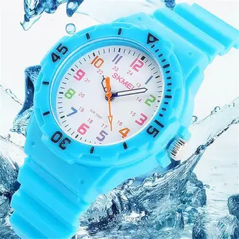 

Swim Children Watches Jelly Child Watch 50M Waterproof Wristwatch Kids Boy Girl Clock Students Digital Hours Luxury Brand SKMEI