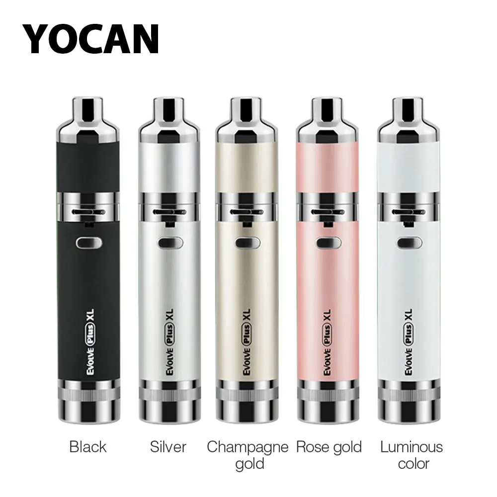 Yocan Evolve Plus XL восковая ручка набор 1400 мАч Evolve Plus стартовый набор воск Vaping сухая трава Vape испаритель лучший вкус электронная сигарета