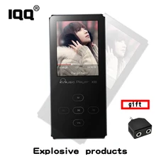 Iqq X55 8 ГБ MP3 плеера с fm Радио/голос Регистраторы без потерь звук металла и 1.8 дюймов touch цвет Экран расширить до 128 ГБ