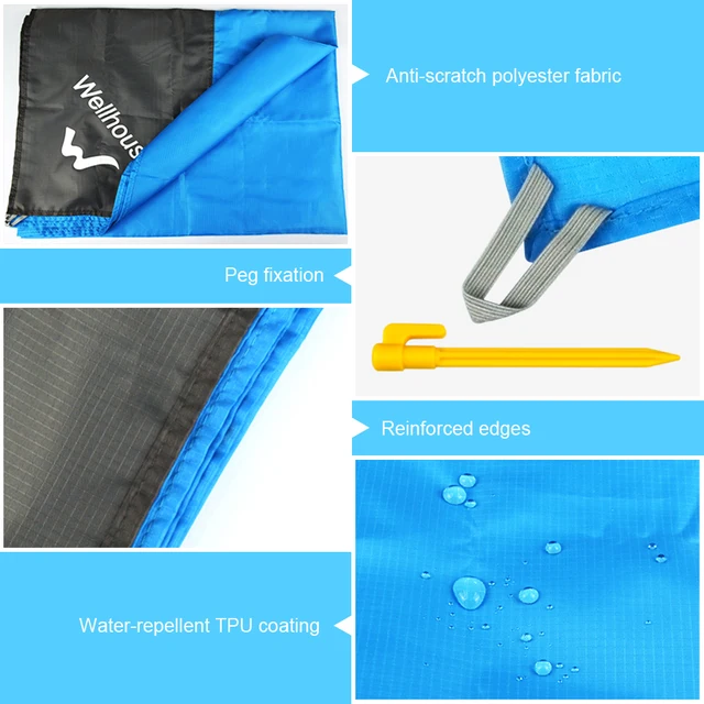 Outdoor Portable Picnic Mat Camping Ground Mat - Image 5