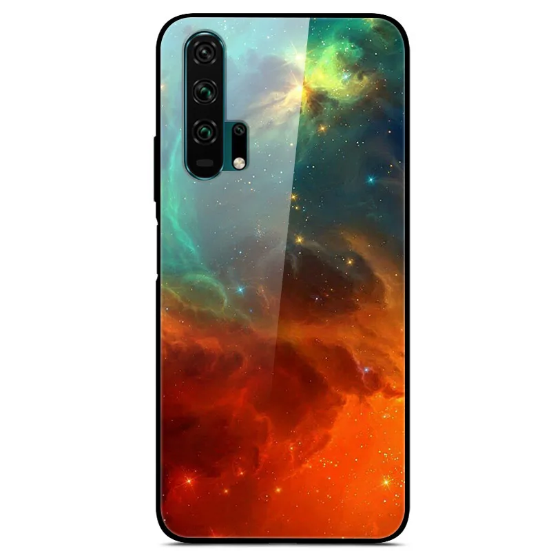 Premium Tempered Glass Hard Back Cover for Huawei Honor 20 Series