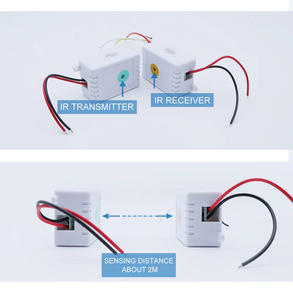 1 пара DC12V PIR датчик движения светодиодный контроллер ИК инфракрасный детектор датчик лестницы для DIY праздничный свет украшения дома