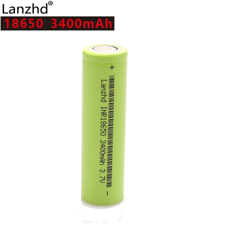 Литий-ионный 18650 3400 mah INR18650 30A большой ток литий-ионный аккумулятор для фонарика(1-8 шт