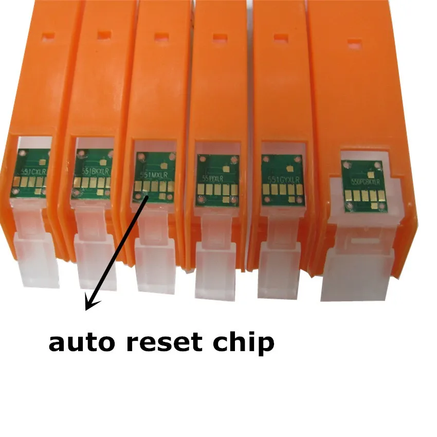 Cartucho de tinta recarregável com chip para
