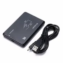 Ультра тонкий компактный размер 13,56 МГц USB RFID Бесконтактный датчик приближения умный бесконтактный считыватель ID карт
