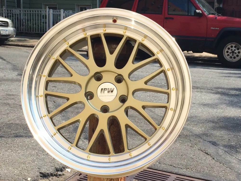 18 LM STYLE RIMS WHEELS FITS AUDI A3 A4 A6 A8 GLI PASSAT GOLF GTI W882