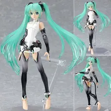 Cheap Anime Figma 100 Hatsune Miku Append Action Figure Toy In Box Doll puppet Vocaloid Series action collection gift Cheap Anime Figma 100 Hatsune Miku Append Action Figure Toy In Box Doll puppet Vocaloid Series action collection gift