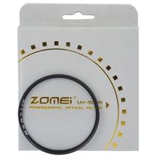 Zomei Ultra Slim UV Ultra Violet Professional Import Optical Glass Filter Protector For Nikon Canon Sony DSLR Camera Lens