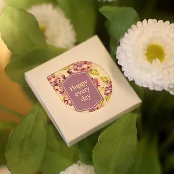 

38 Paper Stickers/lot Japanese Kawaii Label Stickers Flowers Floral Decorative DIY Baking Gift Packing Sealing Stickers