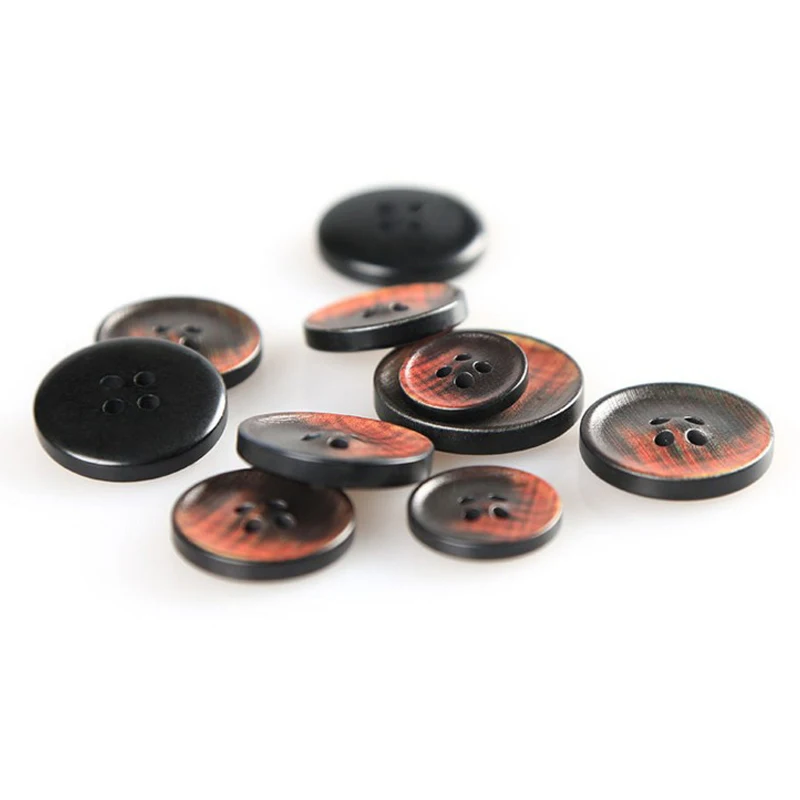 200pcs high grade sewing boutons 3D color fantaisie resin buttons for clothing suit garment