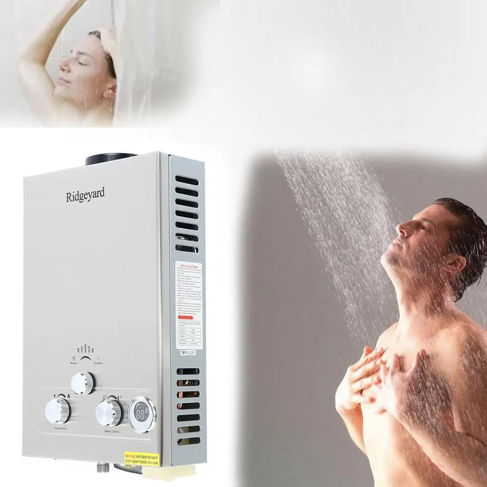 Ship From Usa! 8 Liters Tankless Hot Water Heater Boiler Instant