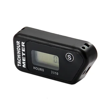 

Waterproof Inductive digital RPM Tach Hour Meter for motocross Motorcycle ATV pit bike Snowmobile Boat jet ski Gas Engine