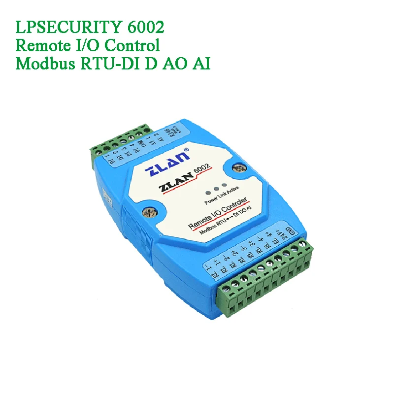 Пульт дистанционного управления I/O RS485 передача i/o Модуль modbus RTU DI DO AI цифровой входной выход аналоговый пульт дистанционного управления ZLAN6002