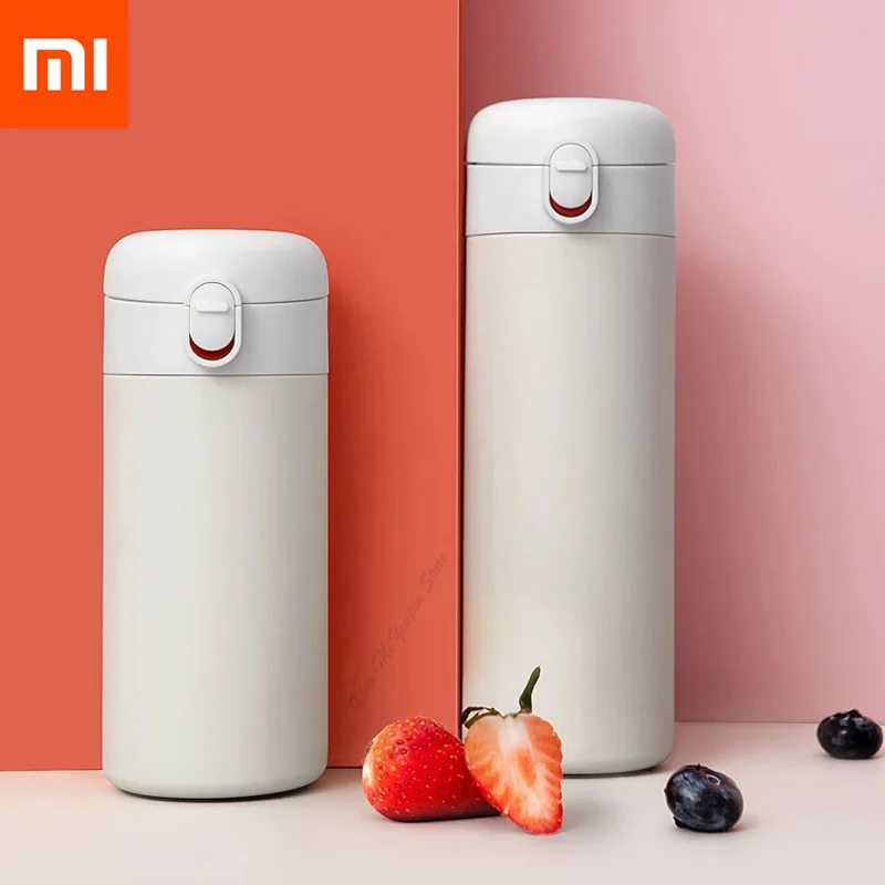 Xiaomi Mijia PINLUO чашка термос из нержавеющей стали Вакуумная 24 часа колба вода Умная
