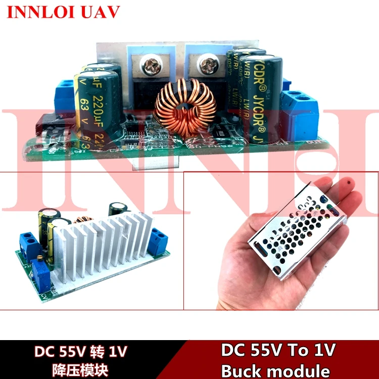 DIY DC to DCs 60V 5V To 1V non-isolated BUCK Module for Fertilizer Spreader Manual Agricultural spraying drone[INNLOI UAV | Игрушки и