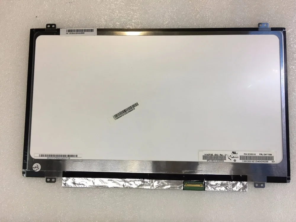 

GrassRoot 14" inch LCD Screen LTN140KT13 301 fit N140FGE-EB1 N140FGE-EA2 B140RTN03.0 B140RTN02.3 eDP 30 pin Display Panel