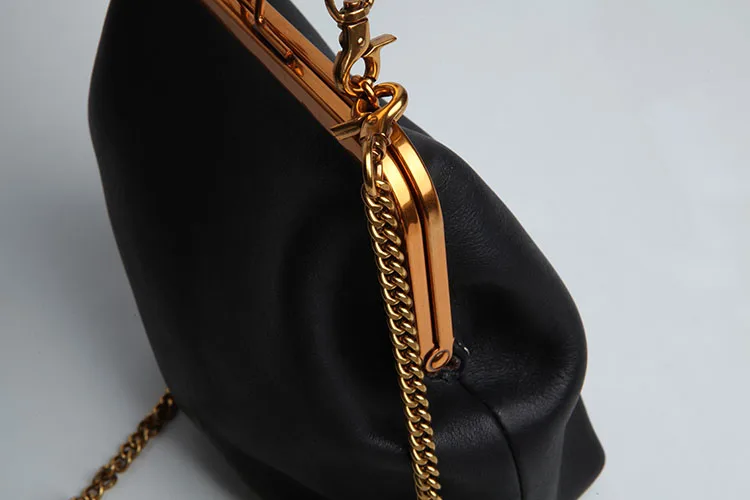 2019 new vintage bag women's handbags leather PU chain shoulder crossbody bags (13)