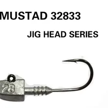Mustad 32833 рыболовный крючок с колючими крючками, приманки из свинца, голова олова, 3 г, 5 г, 7 г, 21 г, 28 г, 42 г, приманка для большой рыбы, джиг, приманка, Аксессуары для рыбалки