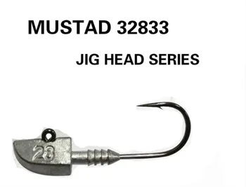 

Mustad 32833 Fishing Hook Barbed Hook Jig Lead Head Tin Hook 3g 5g 7g 21g 28g 42g Big Fish Lure Jig Bait Fishing Accessory