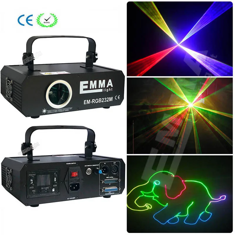 

DMX+ILDA+SD+2D+3D Multi color 1.2W rgb laser light/dj lights/stage light/ laser light/laser projector