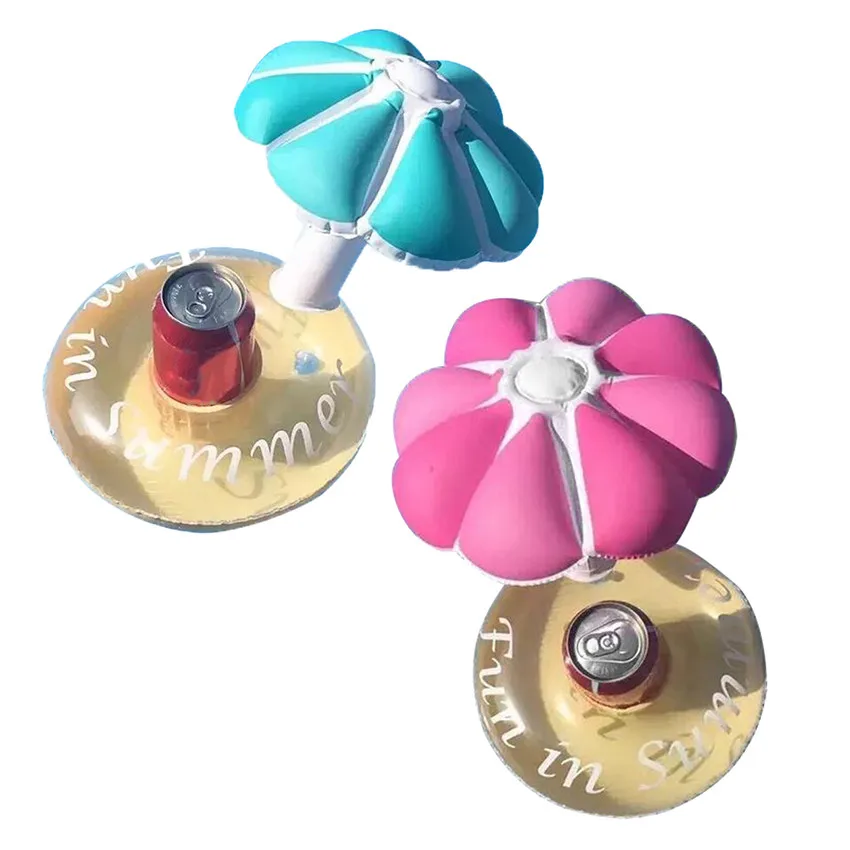 2016-New-Summer-Inflatable-Toys-Drink-Can-Holder-PVC-Inflatable-Floating-Umbrella-Swimming-Pool-Bath-Holidays