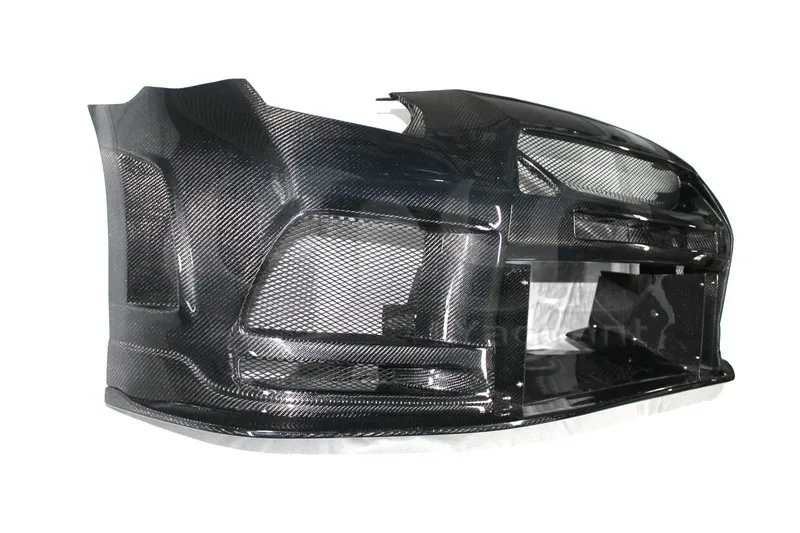 2008-2013 Nissan  R35 GTR CBA DBA TP Style Wide Front Bumper CF (17)