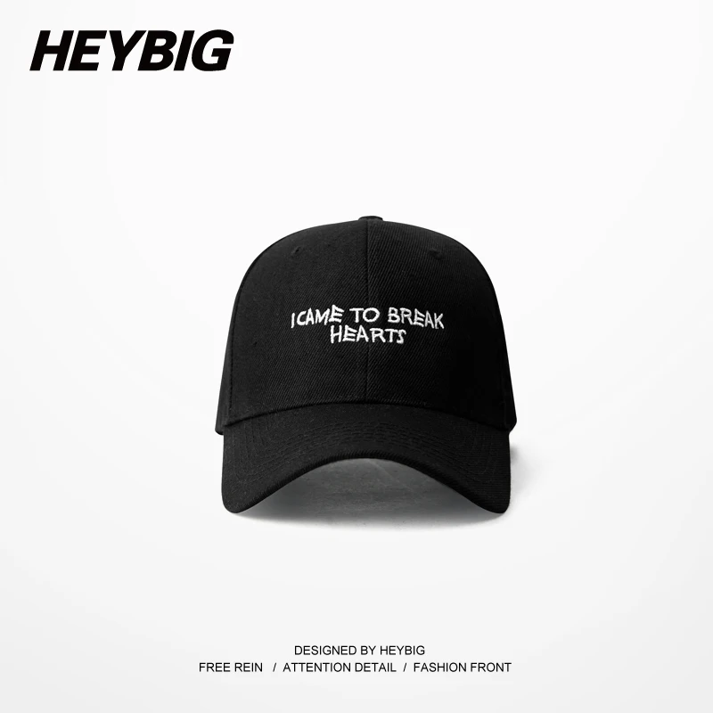 

2016ss Fun Cap Rihanna I CAME TO BREAK HEART baseball cap Adjustable Hip hop Hat Heart-broken embroidery Gorras carton packing