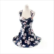 M-6XL купальная пляжная одежда, платье сексуальное Ретро Лето Плюс Размер одежда для плавания спортивный сексуальный женский купальный костюм с пуш-ап цельный купальник