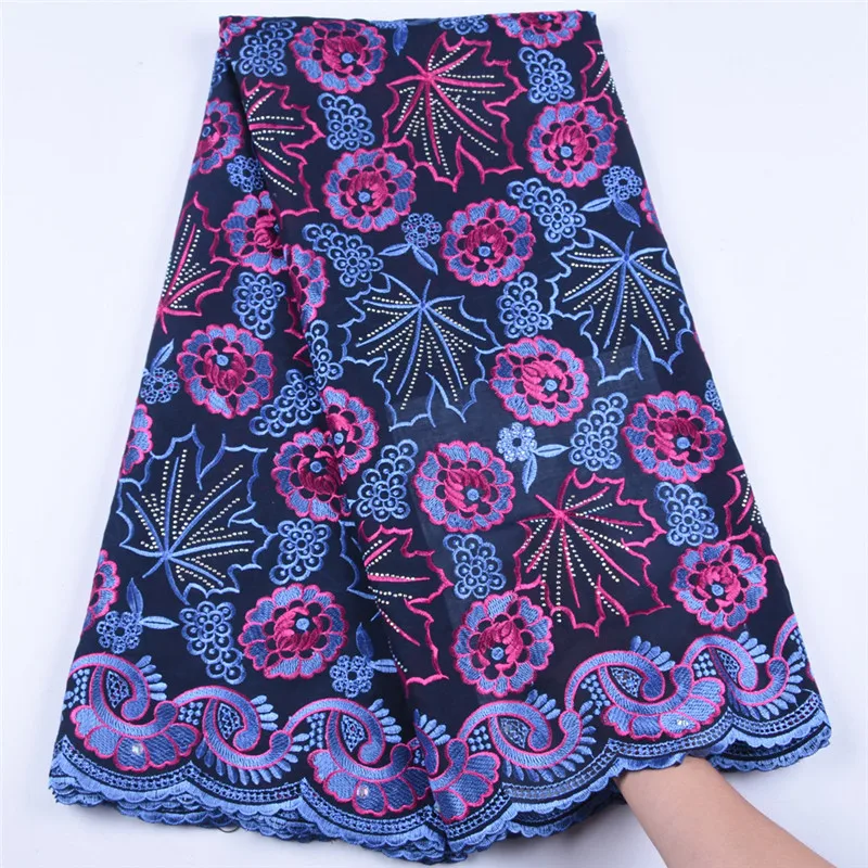 

2019 Swiss Voile Lace In Switzerland High Quality Embroidery African Dry Cotton Lace Fabric For Nigerian Women Lace Fabric A1620