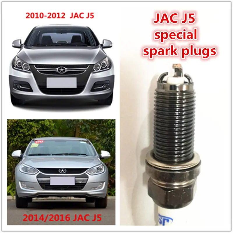 

Car spark plugs/car candle for JAC J5 ,4pcs/lot