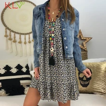 Цветочное платье для женщин размера плюс, элегантное платье с оборками, Короткие повседневные свободные вечерние платья, летние платья vestidos robe, Корейская одежда 19A