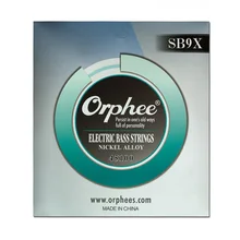 Orphee Профессиональный SB9X 045-100 дюймовый 4 строки Электрический бас струны Шестиугольная сплава никеля обычный свет бас аксессуары