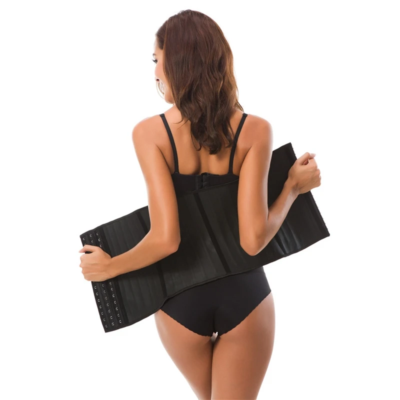 25 железные косточки Для женщин для похудения Body Shaper корсет талии тренер телесный живот Управление Корректирующее белье 2 слоя моделирующий