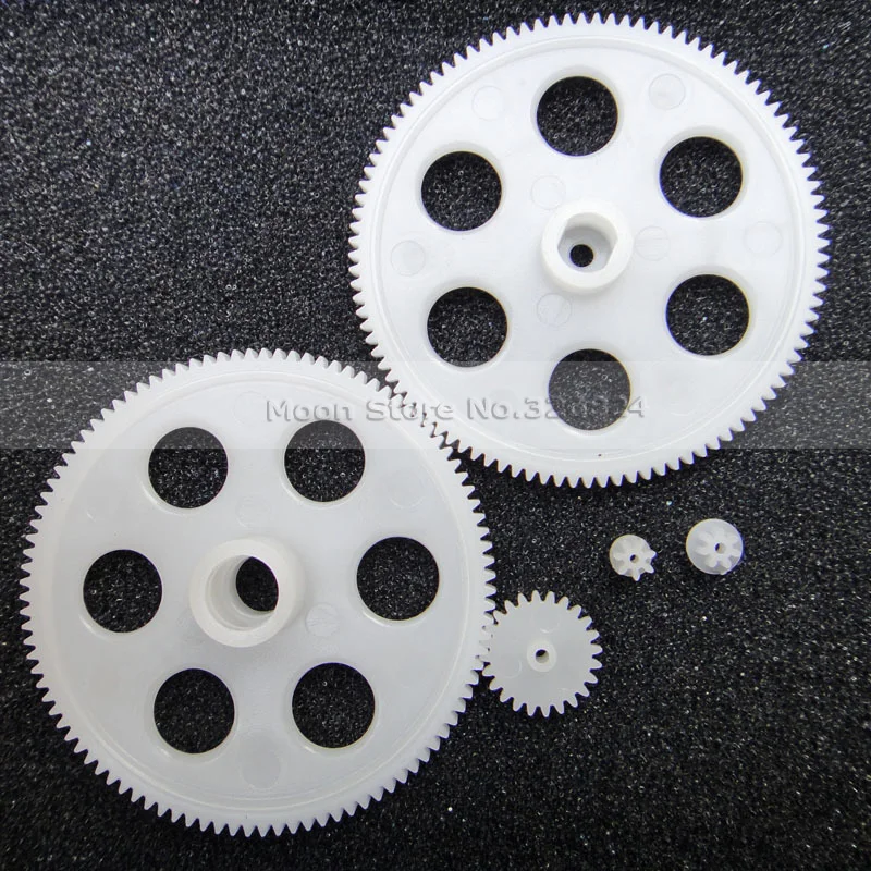 5 kind of M0.4 Plastic Gears DIY Necessary Reduction Gear Set RC