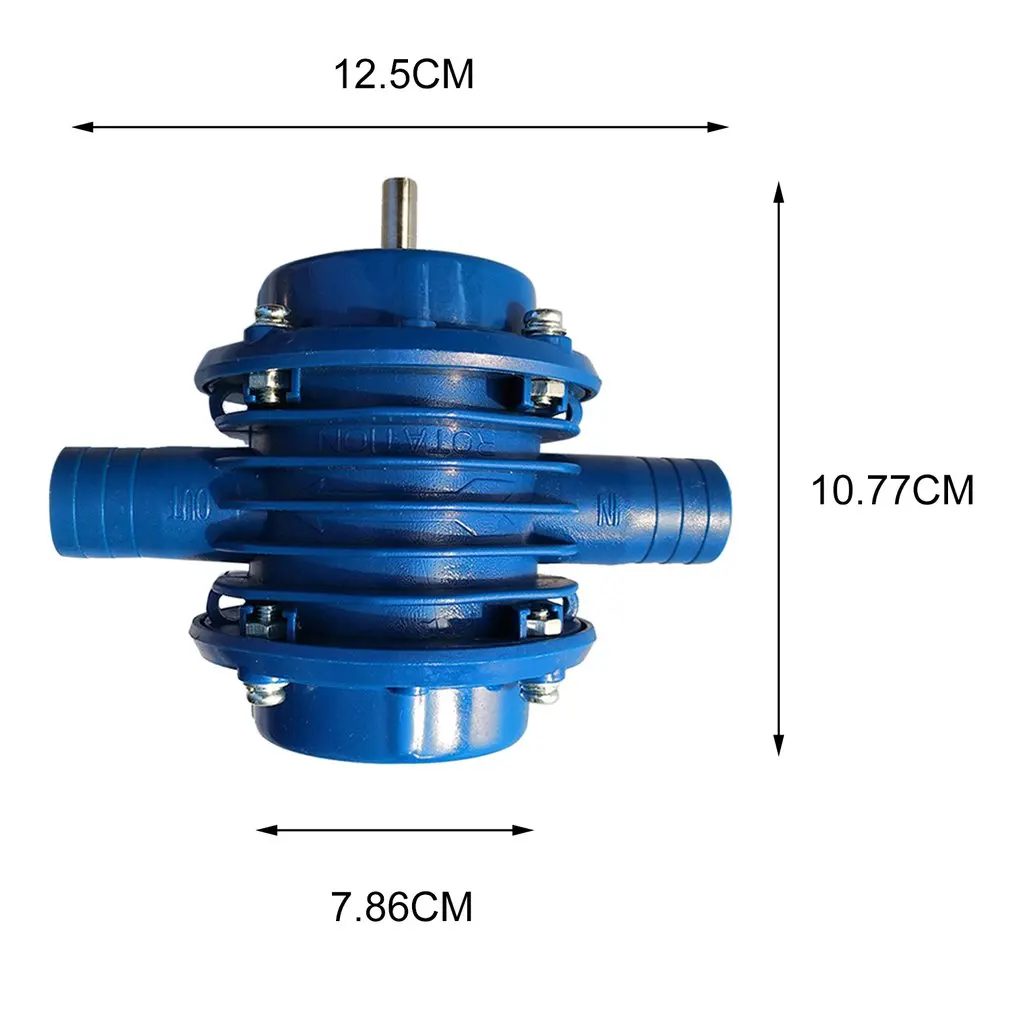 Ручная дрель воды микро самовсасывающий Dc насосный самовсасывающий центробежный насос бытовой небольшой насос