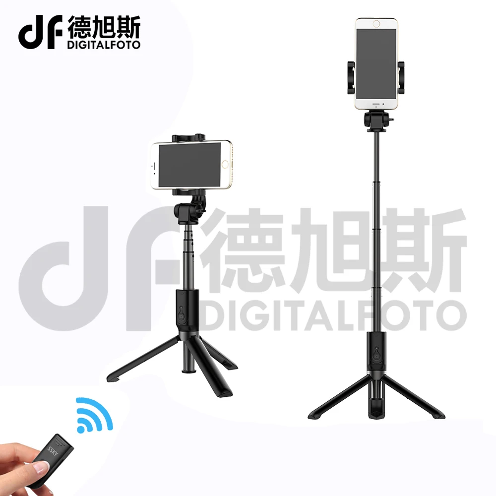 

DIGTIALFOTO Handheld mini table Tripod Monopod Phone Selfie Stick wireless Bluetooth Remote Shutter for iPhone Sumsang