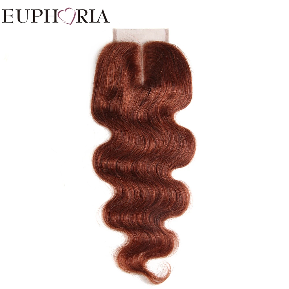 4X4 Бесплатная/средняя часть швейцарский шнурок прямые Закрытие 100% бразильский человеческих волос 4 # Цвет Волосы remy Эйфория салон продано