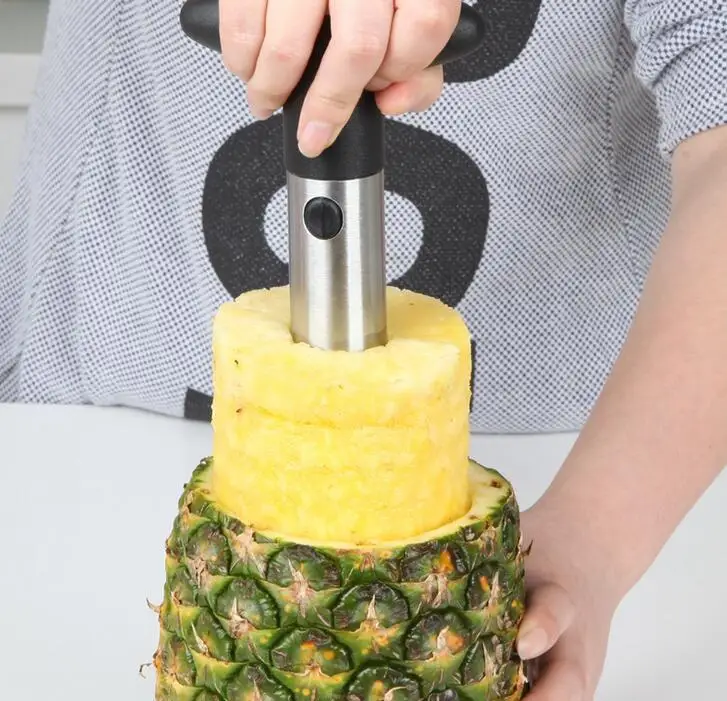 Hot Sale Stainless Steel Fruit Pineapple Slicer Peeler Cutter Kitchen Easy Tools