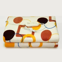 Электрическое одеяло с автоматической защитой для безопасности, подогреваемый матрас, термостат/сушка, тепло 150*120 см