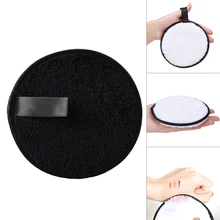 Для снятия макияжа Губка флаттер Умывания Очищающий очистки хлопка хлопать влажной губкой Очищение лица Губка Puff Super Soft