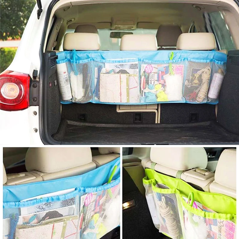 Car Back Seat Zakka Trunk Bags Folding Luggage Bag Car Styling Seat Back Storage Bag Car Trunk Organizer Accessories Diaper Bag universal car back seat storage bag multifunctional pockets organizer hanging car accessories