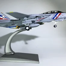 WLTK 1/100 масштаб военная модель игрушки F-1" Tomcat" Истребитель VF-2 охотники за головами литой металлический самолет модель игрушки для сбора, подарок