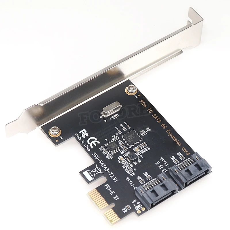 PCI E Express SATA 3 0 карты расширения с кронштейном 2 Порты и разъёмы III SSD sata 6 Гбит