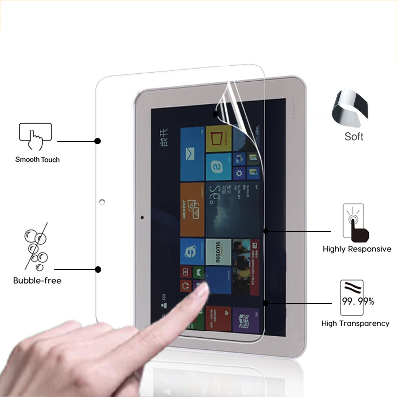 

High quality Ultra HD LCD Anti-Scratches Screen Protector Film For Toshiba Encore WT10-AT02G 10.1" tablet Glossy protective film