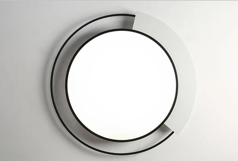 LED ceiling lamp room dining room lighting modern contracted creative personality circular bedroom study lamp living room lamps