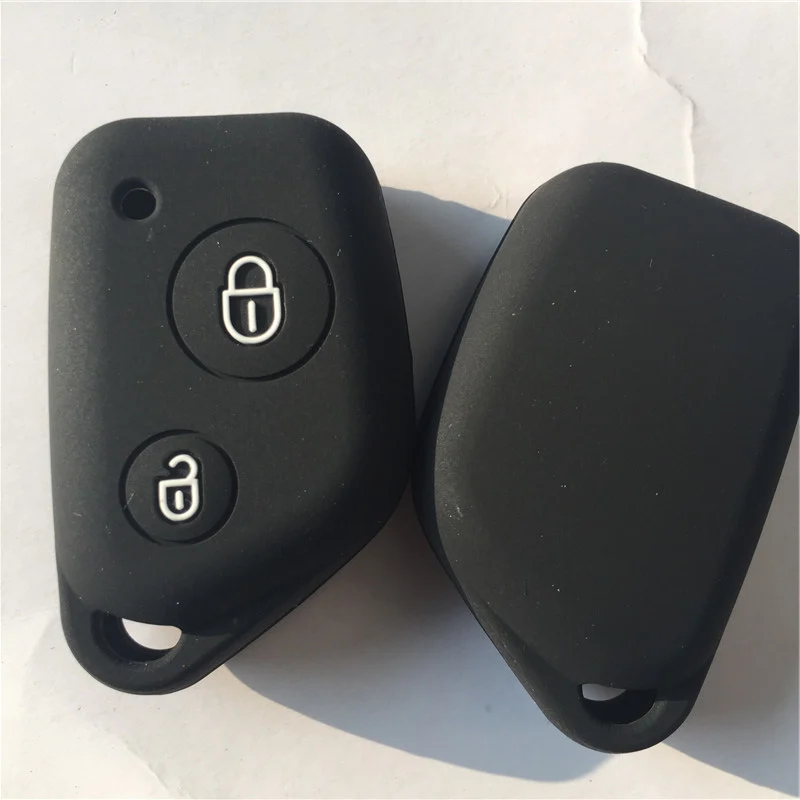 ZAD силиконовый резиновый чехол для ключа Peugeot 106 205 206 Citroen Berlingo Xsara Picasso Saxo 2 кнопки