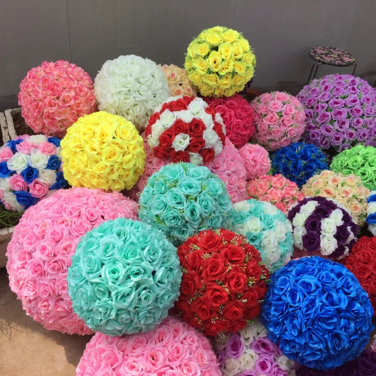12 Pz Trasporto Libero Di Sme 30 Cm Rosa Bacia Sfera Artificiale Di Seta Amaranto Rosa Fiore Palla Decorazione Di Cerimonia Nuziale Di Cerimonia Nuziale Del Rifornimento Supplies Restaurant Ball Braceletball Hook Aliexpress